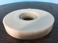 Image 2 of Burlington Recording 1/2" 610-1/2-150 150 Foot Tape Cleaning Fabric New