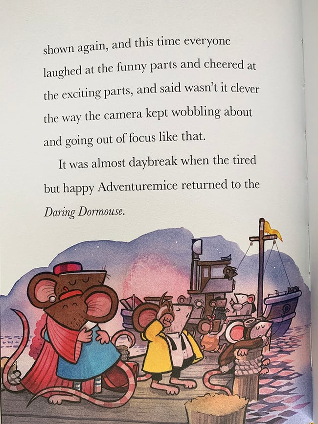 Mice Camera Action Original Art: Morning After Cans Film Festival