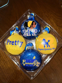 Image 4 of 4 pack Custom Ornaments 