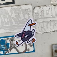 Image 2 of Business Pato Sticker