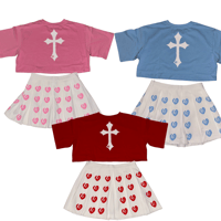 Image 1 of She Needs Love | Tennis Skirt Set