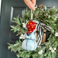 Image 2 of Other Father Snowman Ornament (White/Blue)