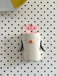 Image of Little Penguin 1 – hanging ceramic wall vessel