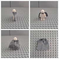 Image 4 of Custom Faux Fur Minifigure Capes