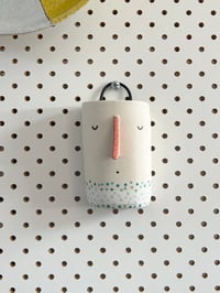 Image of Little Face – hanging ceramic wall vessel