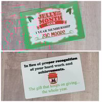 Image 1 of Jelly of the Month Club Membership Card