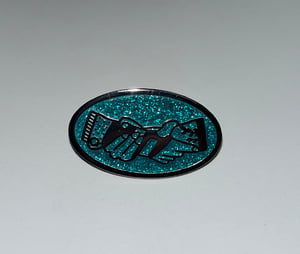 Image of Sparkly Arms Enamel Pin