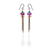 glitzy glow earrings