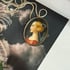 Vintage miniature portrait brooch and necklace Image 2