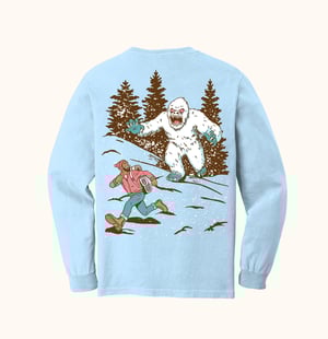 Beware the Yeti! (Ice Blue)