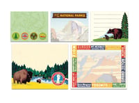 Image 2 of Cavallini & Co. National Parks Sticky Note Set