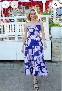 Image 2 of Betty Purple Maxi Dress