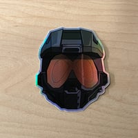 Image 2 of Halo Stickers - Holographic