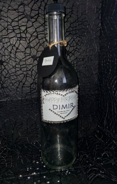 Image of Name Only Birthday Bottle