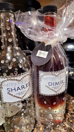 Image of Diamond Birthday Bottle 