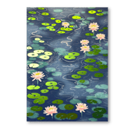 Lily Pads Foil Print