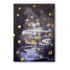 Fireflies Foil Print