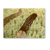 Buggy Meadow Foil Print