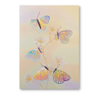 Butterflies Foil Print