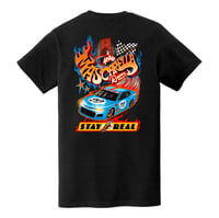 Image 1 of T-SHIRT - MASCAR "HOT WHEELS" BLACK