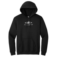 Image 1 of HOODIE - "RUMBLE IN THE JUNGLE" BLACK