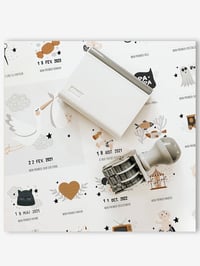 Image 2 of Affiche Mes premières fois - Peau Claire LES PETITES DATES - blanc