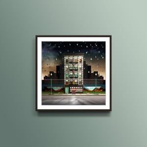 Image of Scotland in New York Apartment Print