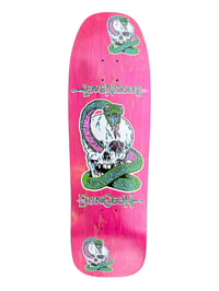 Lovenskate x Dungeon Skateboard Pink 9.5