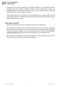 Image 5 of Fundamentals 55 - Introduction to Indoor Rock Climbing for over 55s