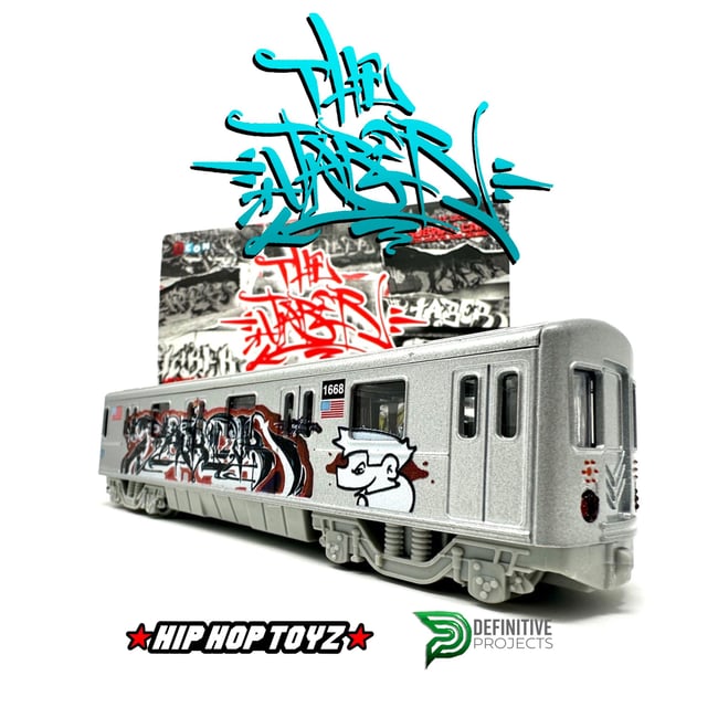 JABER aka NinjaGraffiti Subway Train | HIPHOPTOYS