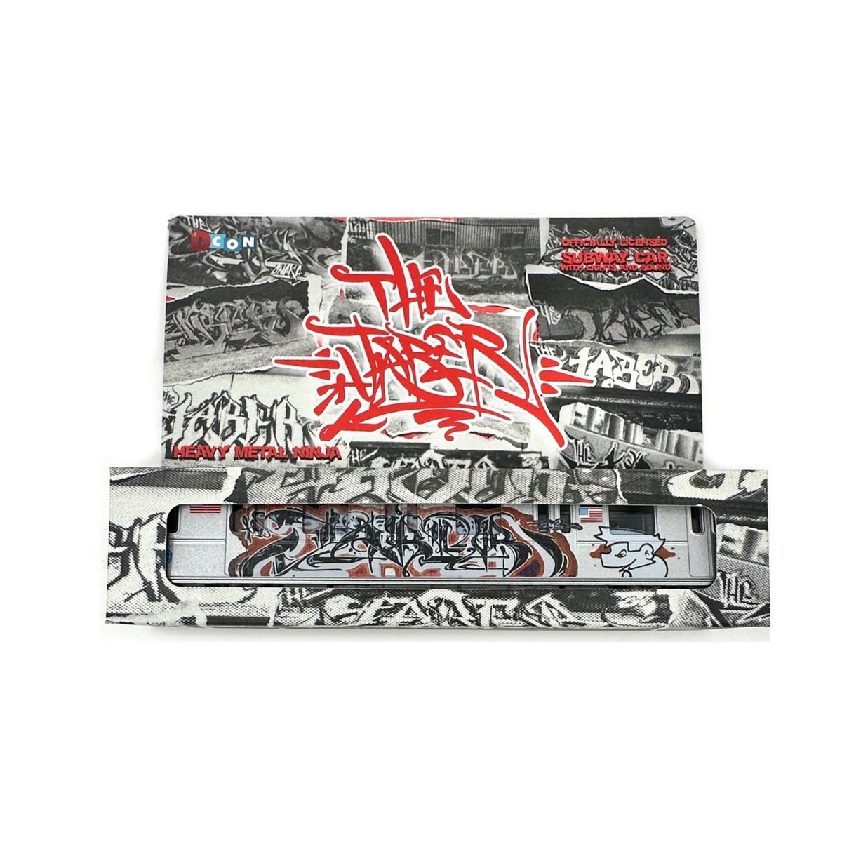 JABER aka NinjaGraffiti Subway Train | HIPHOPTOYS