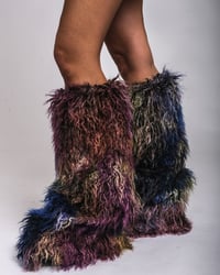 Image 1 of Chromatic Fur Leg Warmers