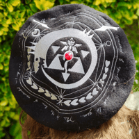 Image 1 of Pre order Fullmetal Alchemist embroidered beret 