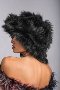 Image 4 of Obsidian Fur Bucket Hat