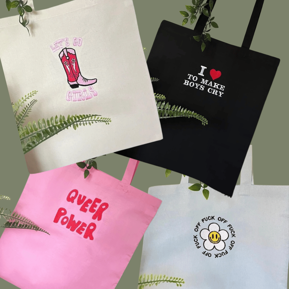 Image of Tote bags