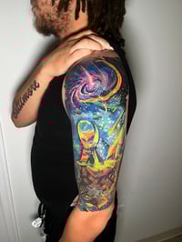 Image 1 of Quarter Sleeve Tattoos (Deposit)