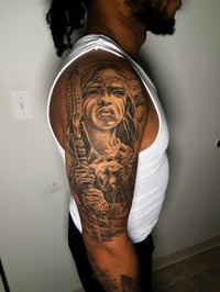 Image 3 of Quarter Sleeve Tattoos (Deposit)