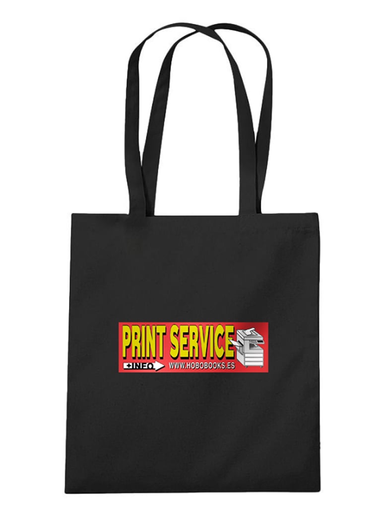 "PRINT SERVICE" TOTE BAG