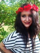 Image of Red Flower Crown