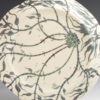 Image 4 of Angelfish sgraffito ceramic dish