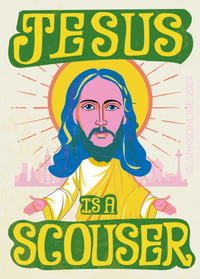 Image 2 of Jesus is a Scouser Tea Towels 