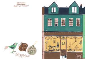 Image of Christmas Card - Shop Front