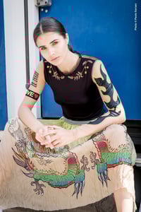 Image 1 of SKIRT DRAGOON GREEN