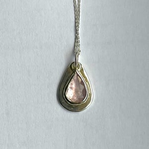 Image of Pale pink Tourmaline pendant