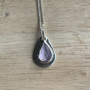 Image of Pale pink Tourmaline pendant