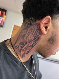 Image 1 of Neck Tattoos (Deposit)