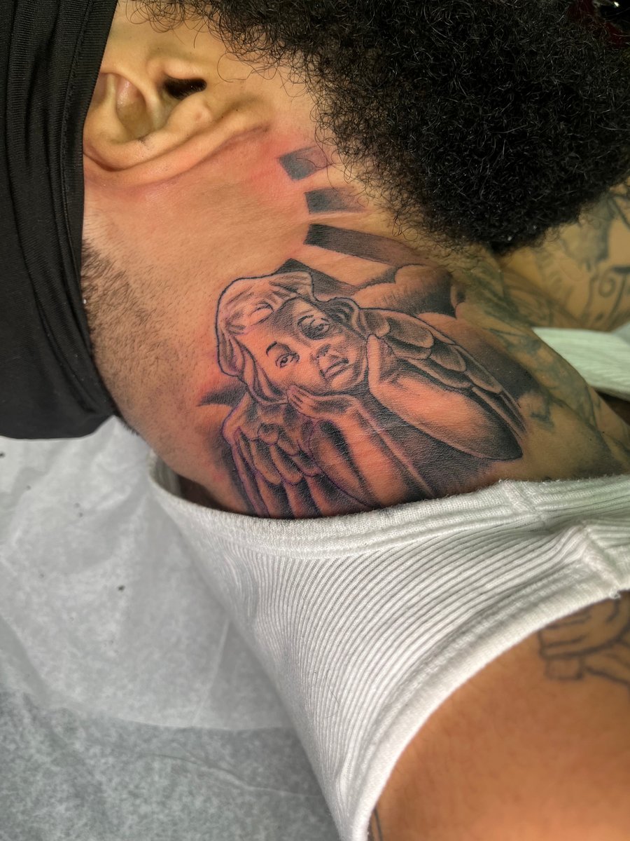 Back of Head & Neck Tattoo Ideas