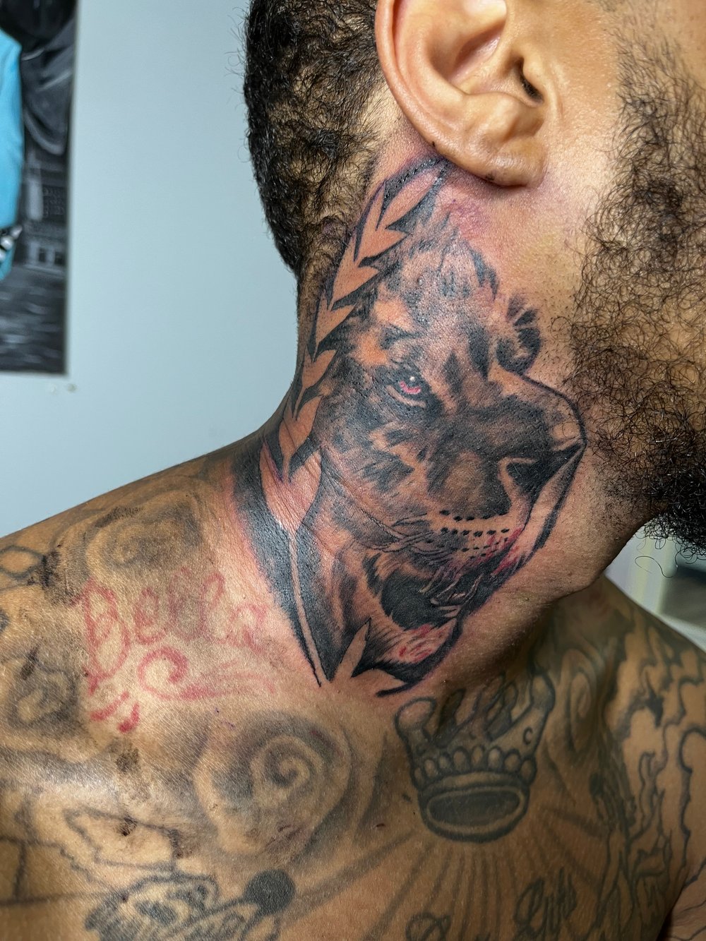 Neck Tattoos (Deposit)
