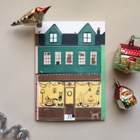 Image 2 of Christmas Card - Shop Front