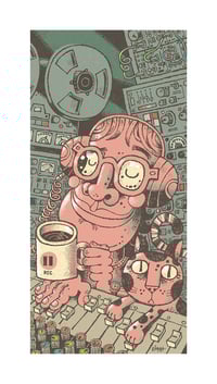 Image 1 of TapeOp Magazine cover, archival print